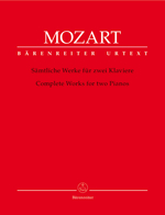 【輸入楽譜】モーツァルト,WolfgangAmadeus:2台ピアノのための作品集/原典版/Schmid&Stenzl編[モーツァルト,WolfgangAmadeus]